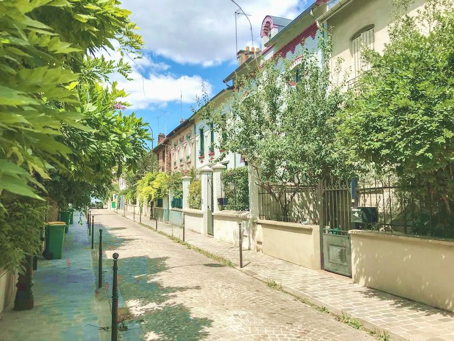 Ruelles colorées de la Butte-aux-Cailles, Paris 13e
